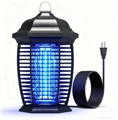 Amoszap 20W 4200V Electric Bug Zapper Ipx4 Waterproof Mosquito Zapper Indoor