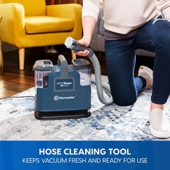 Vacmaster SCB301 400 Series Portable Carpet & Cleaner, Blue
