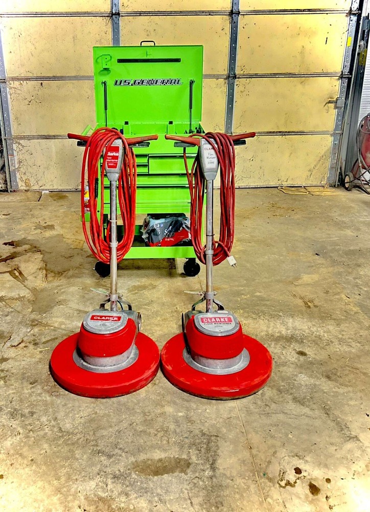 CLARKE FLOOR MAINTAINER, MODEL FM-2300, USED, FLOOR SANDER, LOCAL PICKUP FROM MO