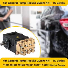 For General Pump Rebuild 20Mm Kit, Compatible with General Pump T1011 TS1011 TS1