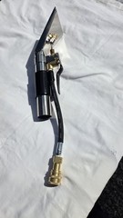 NOBLES 1210536 Upholstery Tool 14 in Lg 4 in Wide Open Spray Female Coupler