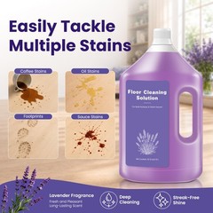 82 FL OZ/2.4 L Lavender Scented Floor Cleaning Solution 82 Fl Oz (Pack of 1)