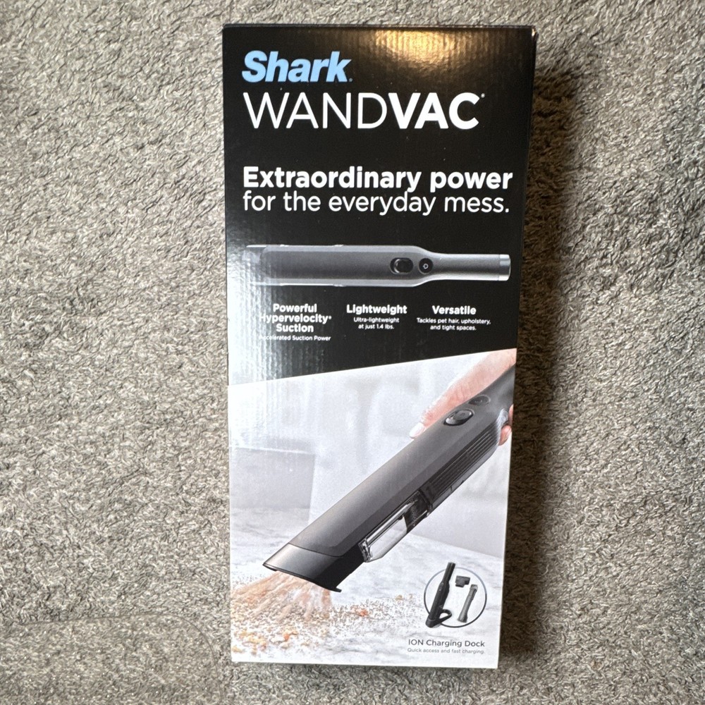 Shark WANDVAC Cordless Portable Bagless Handheld Vacuum with Charging Dock