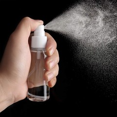 ZEROFIRE 2 Pack Spray Bottles 1oz Clear Plastic Empty 1 Ounce, 2