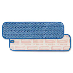 Pack Of 12 Rubbermaid HYGEN™ 24in Microfiber Wet Mop Pad (Blue) Q411 NEW
