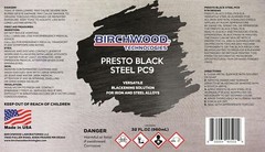Birchwood Presto Black Steel 1 Quart Blackening Solution for Metal Alloys