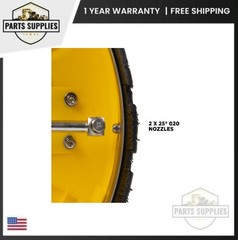85.403.003 BE 16″ Whirl-A-Way Pressure Washer Surface Cleaner 4000 PSI 8GPM