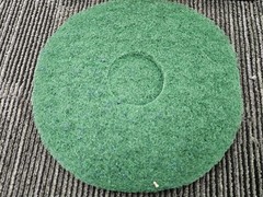 (QTY 5) Clean Freak 400312 Green Scrub Floor Maintenance Pad 12″ For 350 RPM