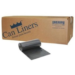 Berry Plastics 625121 50 Count 96 Gallon Black Can Liner