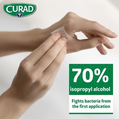 400-Count Curad Individually Wrapped Medium Isopropyl Alcohol Prep Pads