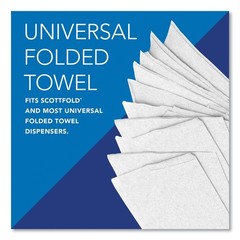 Scott 01980 9.4 in. x 12.4 in. 1-Ply Pro Scottfold Towels – WT (25 PK/CT) New