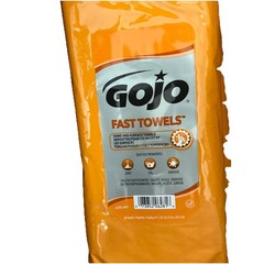 GOJO 628506 2-Ply FAST TOWELS Hand Cleaning Towels – Citrus, BL (6 PK/CT) New