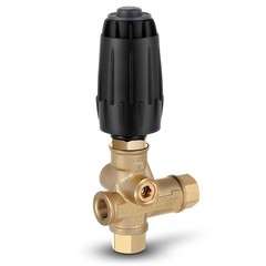 Threlaco 1 Pack Vrt3-310 Pressure Washer Unloader Valve, Black gold and black