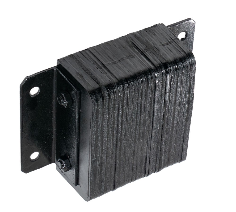 12″x10″x4.5″Viking Laminate Rubber Dock Bumper for Truck Loading Dock Protection