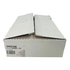 500 Bags Classic Clear 7-10 Gallon Can Liner 0.6mil 24″ x 23″