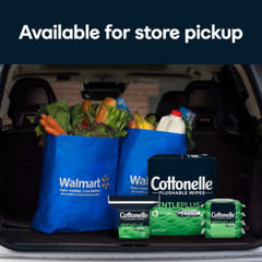 Cottonelle GentlePlus Flushable Wet Wipes with Aloe & Vitamin E, Adult Wet Wipes