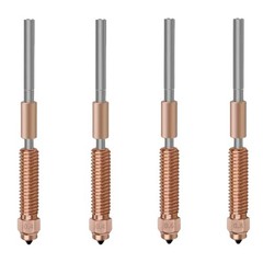 4PCS Quick-Swap Nozzle Kit for K2 SE, K1C, Ender 3 V3, 3D Printer Copper…
