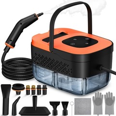 WSRYYCC Portable Steam Cleaner with 16 Accessories, 15s Heat-Up