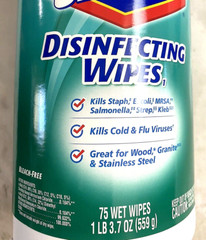NEW (2) Canisters Fresh Scent Bleach-Free (110-Wipes Total) *FAST SHIPPING*