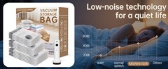 Travel Vacuum Bags for Clothing with Rechargeable Electric Pump – Portable Space