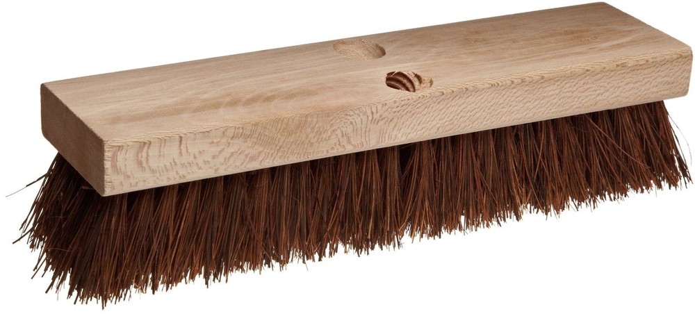 Magnolia Brush #112 Palmyra Fiber Deck Scrub Brush – Carton of 6