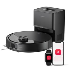 roborock Q10 S5+ Robot Vacuum and Mop, 10,000Pa (Black), Black