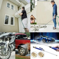 YunGuoGuo High Pressure Power Washer Sprayer Wand with 39 inches, Blue-Extend