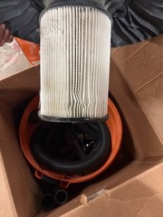 RIDGID 9 Gal. 4.25 HP NXT Wet Dry Vac, Debris Filter, Locking Hose, Attachments