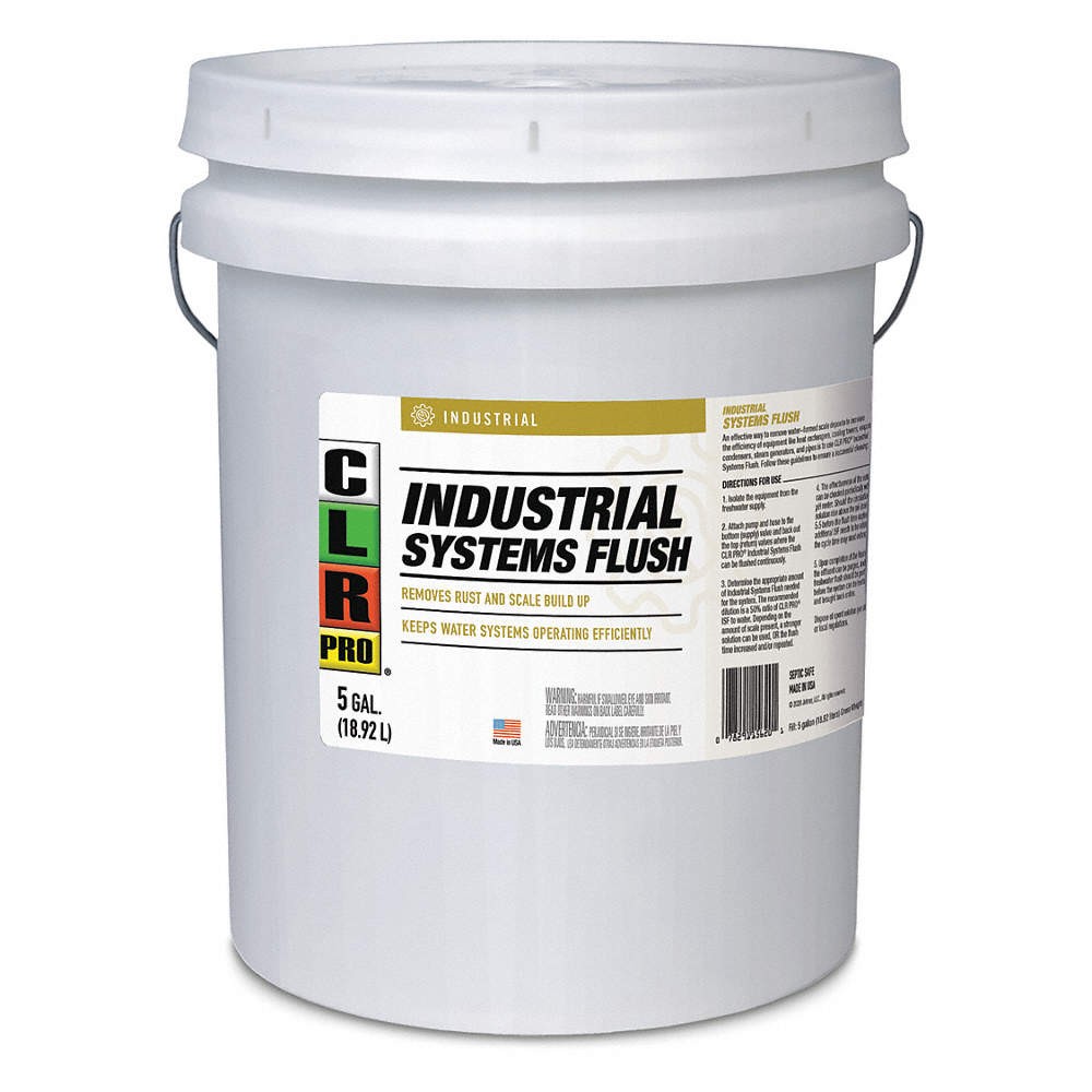 CLR PRO G-I-ISF-5PRO Water System Flush,5 gal. 56DY59