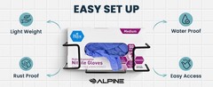 Industries Single Box Wire Wall Mount Glove Dispenser – Mounted