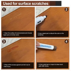Wooden Furniture Repair kit – a Set of 43 Stain Sticks. Conventional Color