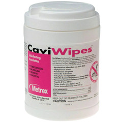 6x Metrex Caviwipes Towelettes Large Wipes 160ct Canister Exp-2027 FRESH USA