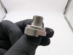 Lechler 092.102.16.BC 1/4″ Twistloc Threaded Nipple 0.31″ ID 303 Stainless Steel