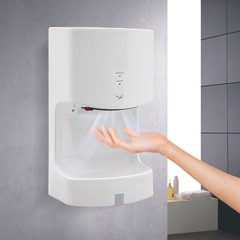1000W Automatic Wall Mounted Hand Dryer Electric Jet Hand Dryer with Drip Tray