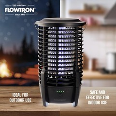 Flowtron Rechargeable Bug Zapper 3600Mah Battery Powered Led Killer Usb-C Sq Ft