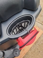 DAYTON 56NU88 Floor Scrubber, Walk-Behind, Disc Deck, 26 Inch Cleaning Path