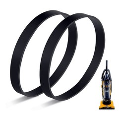 JEDELEOS Replacement Style U Belts for Eureka Airspeed, Sanitaire and Black