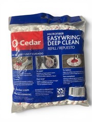 O-Cedar EasyWring Deep Clean Refill (1-Pack) | 1-Pack – Clean, White