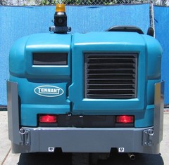 Tennant S30 Ride On Parking Lot Sweeper Gasoline GM 1600 Vortec Engine