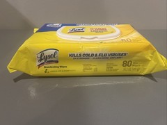 LYSOL Disinfecting Wipes – Lemon & Lime Blossom Flatpack 80 ct. (Pack of 1)