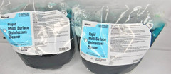 2x ECOLAB 6102259 Rapid Multi Surface Cleaner 2 Liters Each Pack of TWO
