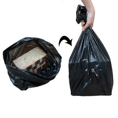 Eagrye 10 Gallon Kitchen Trash Bag Black Wastebasket Liners 170 Counts
