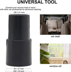 9 Pcs Vacuum 1 1/4 inch (32mm) and 1 3/8 (35mm), Cleaning Set 9
