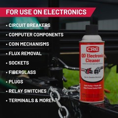 CRC 05103 QD Electronic Cleaner -11 Wt Oz 11 Ounce (Pack of 1), Red
