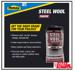 Coarse Grit #3 Steel Wool (12-Pad)