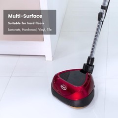 Versatile 3-in-1 Lightweight Floor Machine: Clean, Scrub, Polish All Hard Floors