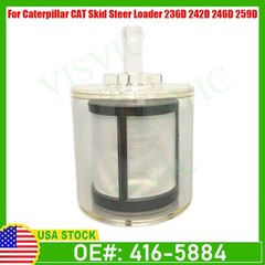 Fuel Filter for Caterpillar Skid Steer Loader 236D 242D 246D 259D 277D 279D/289D
