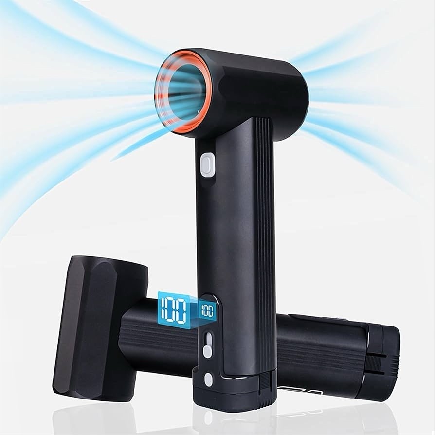 Kica Jet Fan MAX Car Dryer 390CFM Airflow 785W Blower 6x4000mAh Battery 205MPH