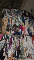 1000 LB Color Towel Wiping Rags Bulk Industrial Cleaning Cloth Bale Trapos