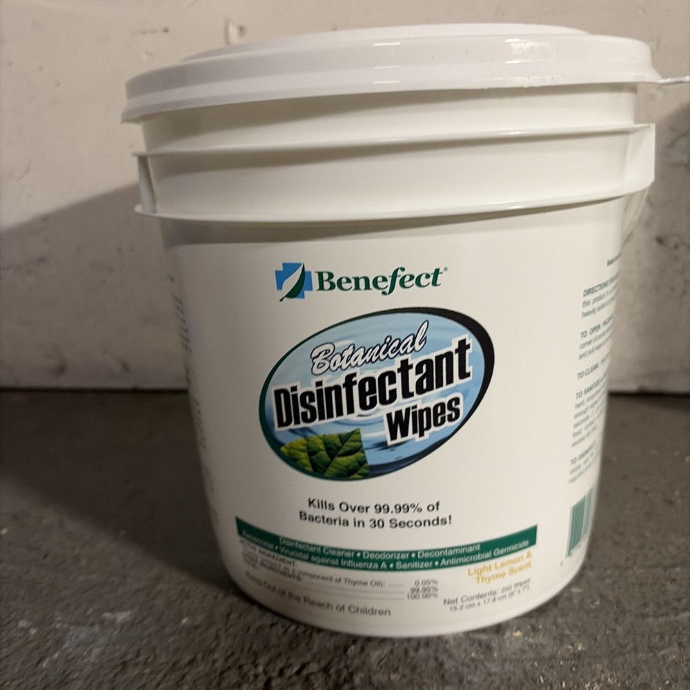 Botanical Disinfecting Wipes – (250 Wipe Count) Natural, No Residue Free Shippin
